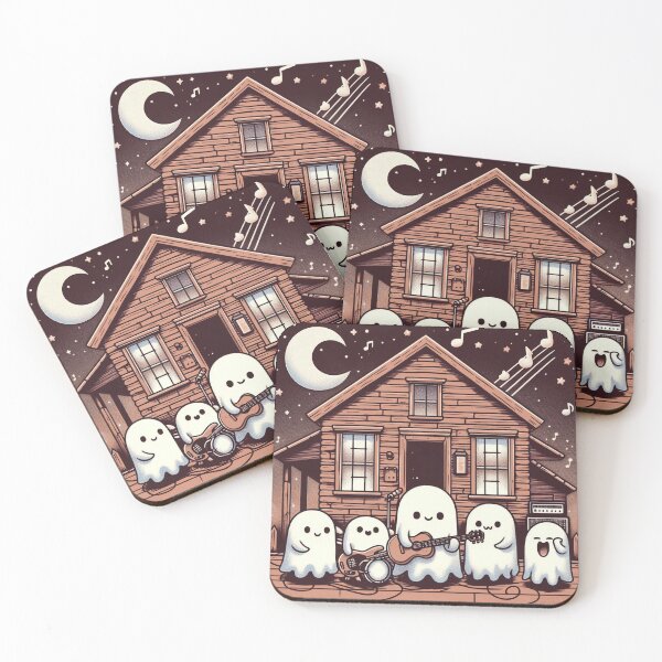 Item preview, Rockstar Cute Ghost Band designed and sold by İlker Berk Ergan.