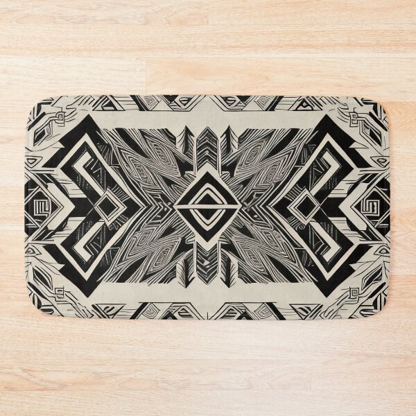 Item preview, Earth, water, air tribal pattern designed and sold by operossa.