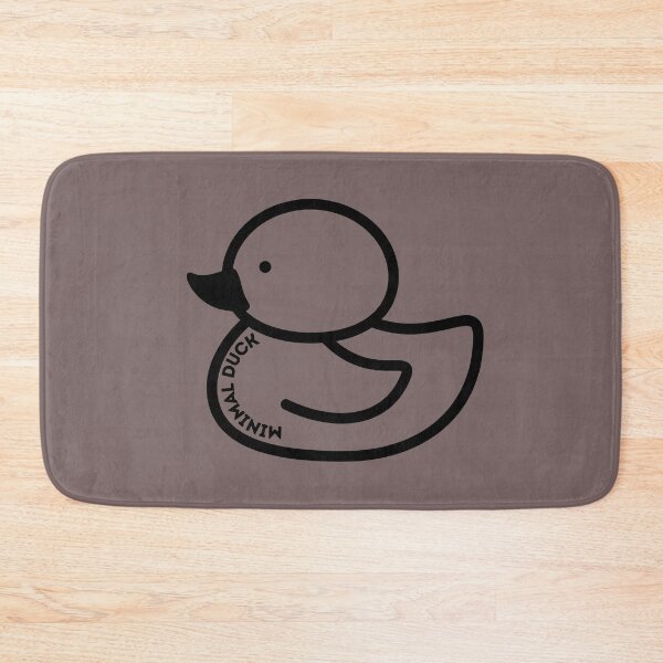 Item preview, MINIMAL DUCK. BLACK AND WHITE LOGO designed and sold by infinitearte.