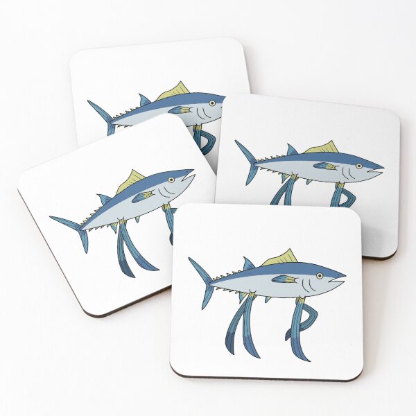 Item preview, Four legged cartoon tuna designed and sold by selkaycik.