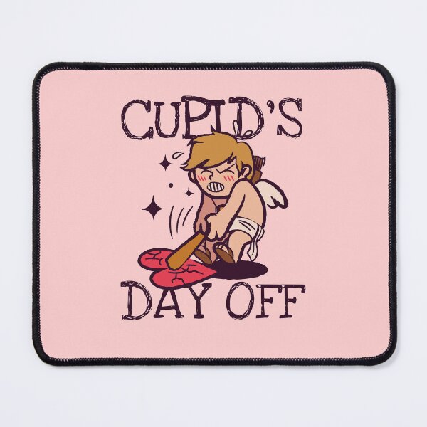 Item preview, Cupid's Day Off Witty Anti-Valentine Heart designed and sold by ElLocoMus.