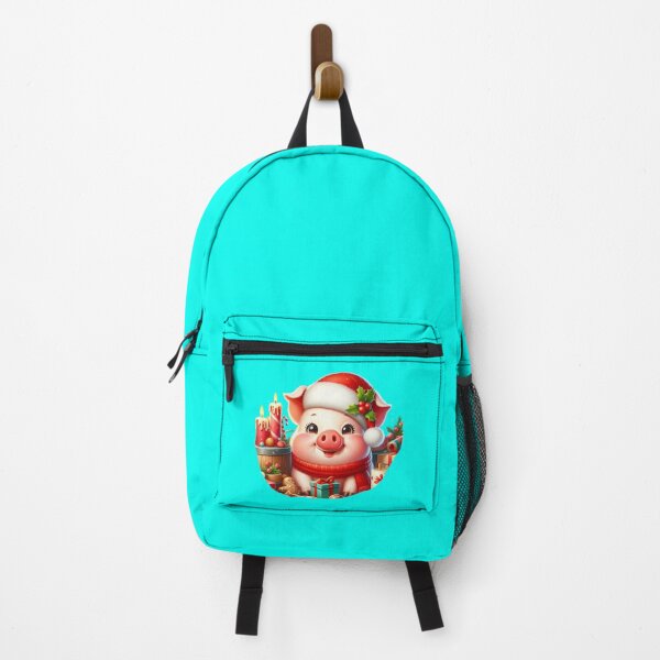 Aperçu de l'œuvre Adorable petit cochon de Noël créée et vendue par DigiDreamyArt.