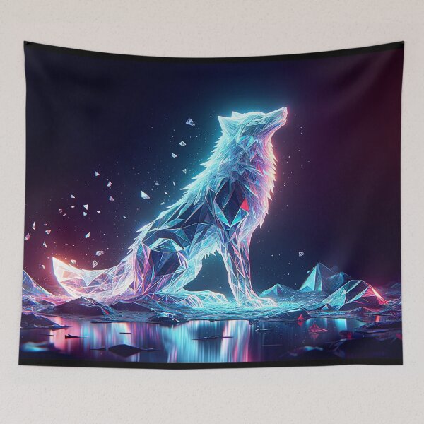Item preview, Arctic Luminance: Wolf's Howl designed and sold by Nick Seidel.