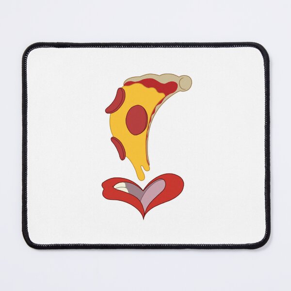 Item preview, Disembodied Lips eating pizza designed and sold by selkaycik.