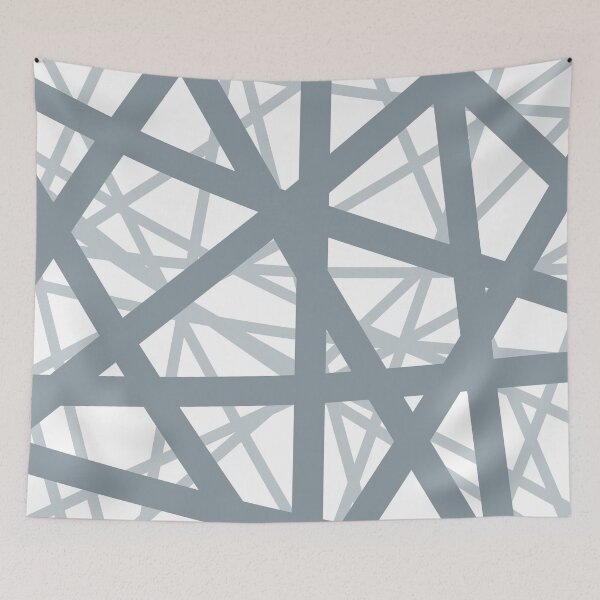 Item preview, Light Blue Crossing Lines designed and sold by LilacWaves.