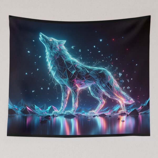 Item preview, Celestial Howl: Arctic Wolf designed and sold by Nick Seidel.