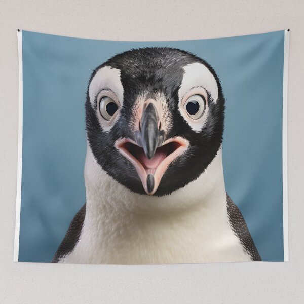 Item preview, Penguin's endearing gaze designed and sold by tokyojeff.