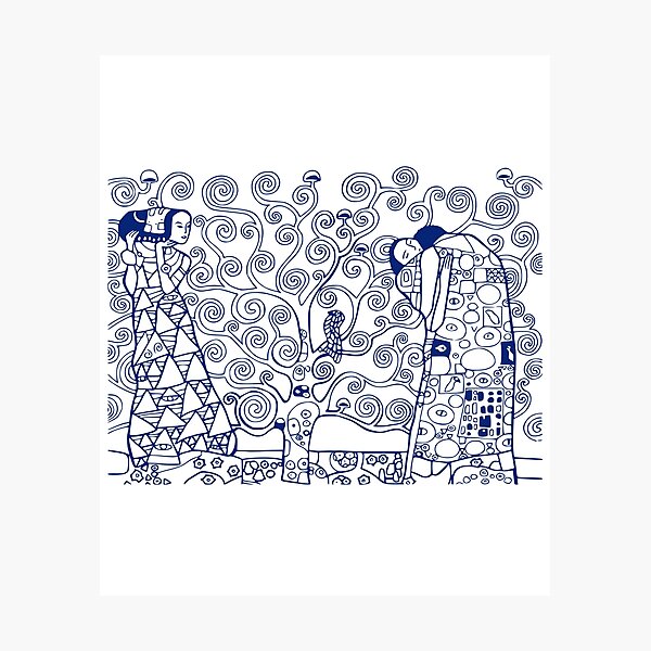 Item preview, Klimt : L'arbre de vie designed and sold by lachataigne.