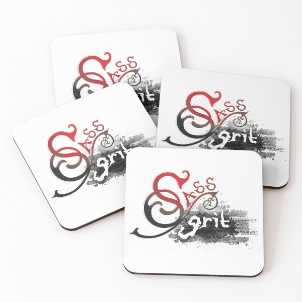 Item preview, Sass & Grit logo designed and sold by InkyblueDesign.