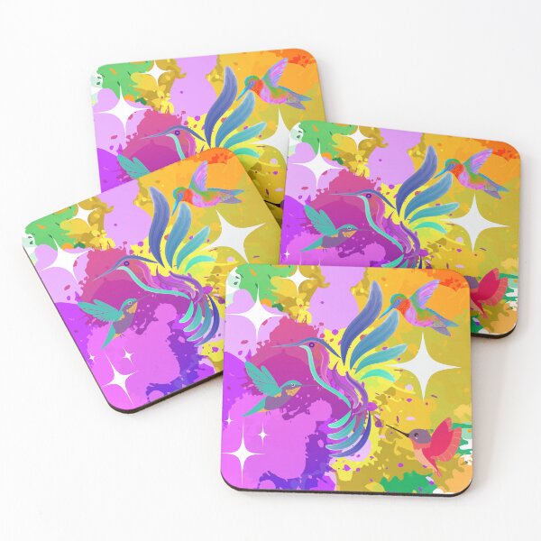 Item preview, Abstract Hummers and Stars designed and sold by tomorrowsart.