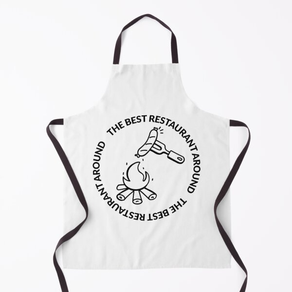 Item preview, The best resturant around - Funny bushcraft design. designed and sold by rootztoforest.