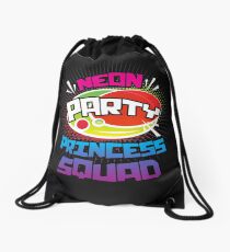 Crown Princess Squad Shirt Design Drawstring Bag