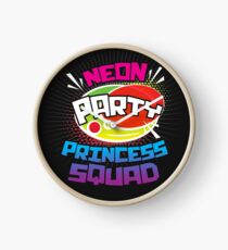 Crown Princess Squad Shirt Design Clock