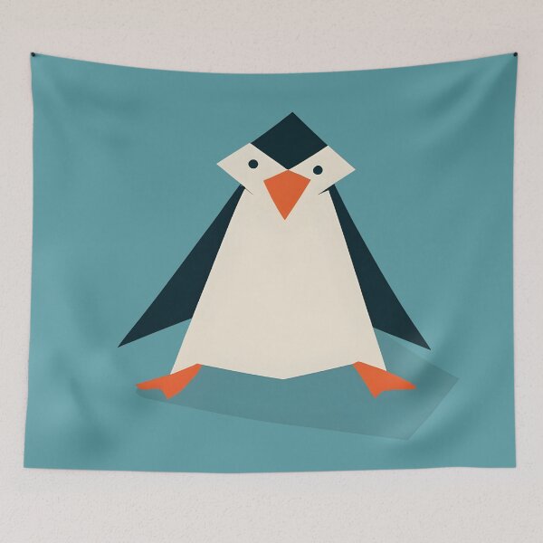 Item preview, origami penguin charm designed and sold by tokyojeff.