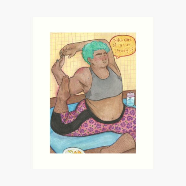 Item preview, take care of your body designed and sold by theo cook.