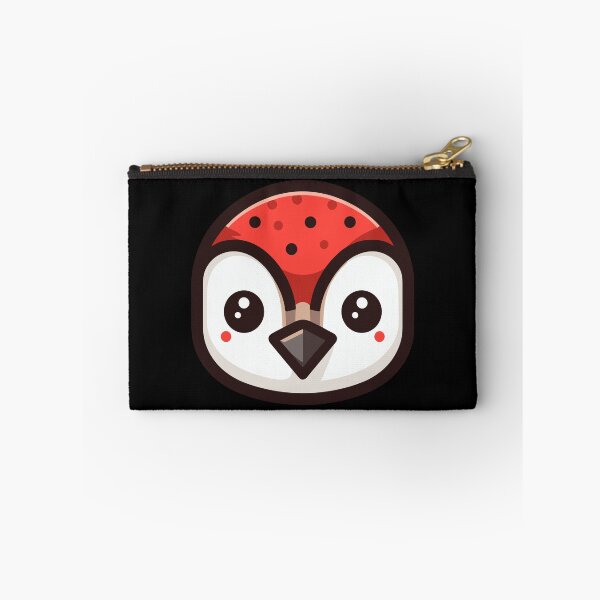 Item preview, Cute Vectoral Woodpecker Face designed and sold by ArtfulWeave.