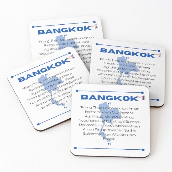 Item preview, Bangkok full name  designed and sold by hyuli-.