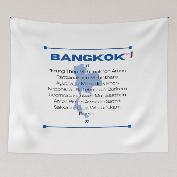 Item preview, Bangkok full name  designed and sold by hyuli-.