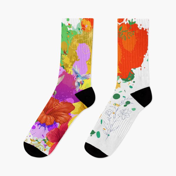Item preview, Hibiscus and Hummingbirds designed and sold by tomorrowsart.