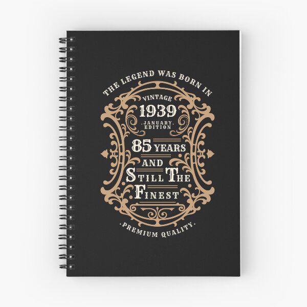 Item preview, Vintage Born January 1939 | 85 Years Old Legend | 85th Birthday designed and sold by 4TeeToo.