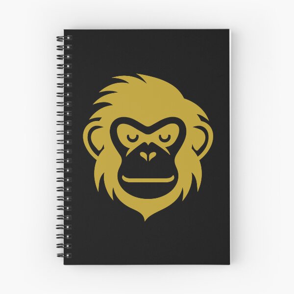 Item preview, A MINIMAL MONKEY IN GOLDEN SUIT designed and sold by infinitearte.