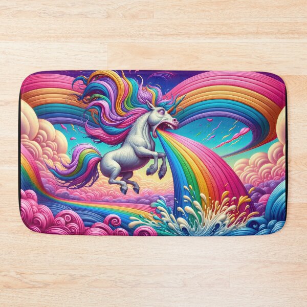 Item preview, Unicorn Puking Rainbow Colors 01 designed and sold by mhfoto.