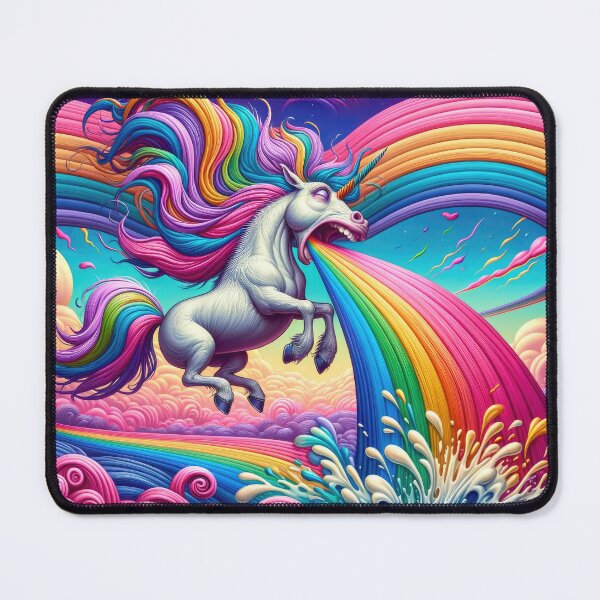 Item preview, Unicorn Puking Rainbow Colors 01 designed and sold by mhfoto.