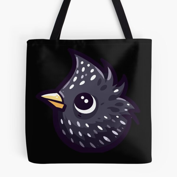 Item preview, Cute Vectoral Starling Face designed and sold by ArtfulWeave.