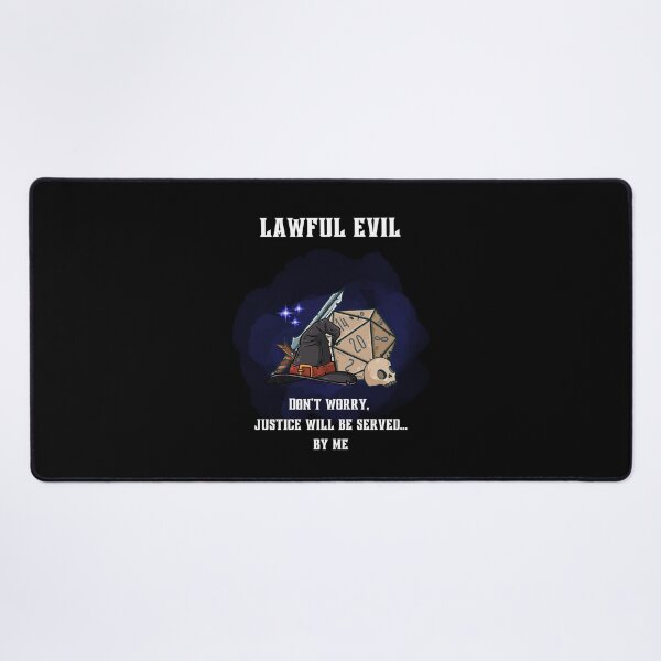 Item preview,  Lawful Evil alignment designed and sold by Kate :).