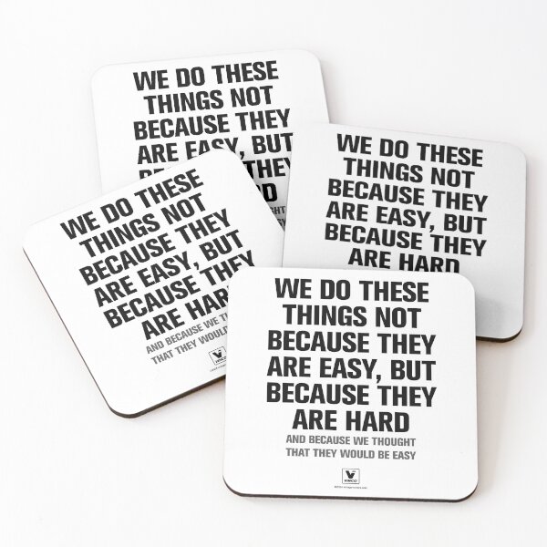 Item preview, We do these things not because they are easy designed and sold by vintage-covers.