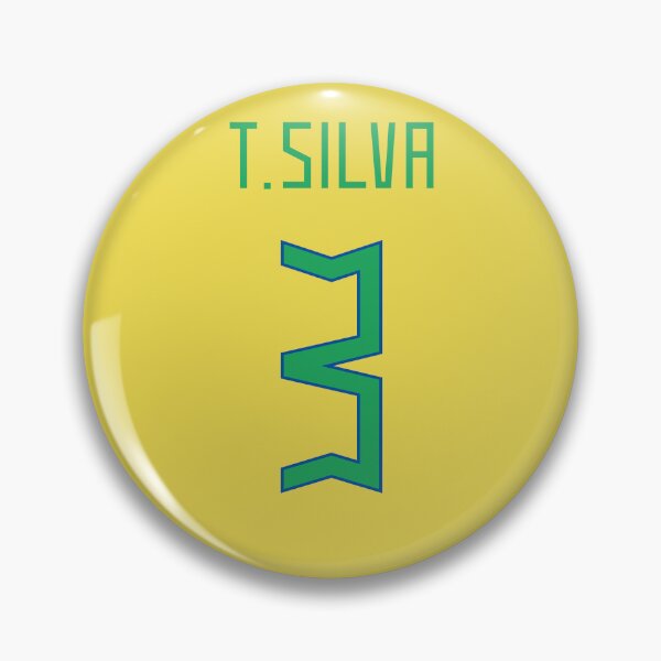 Item preview, Thiago Silva Brazil Home Jersey 2023 designed and sold by Alimator.