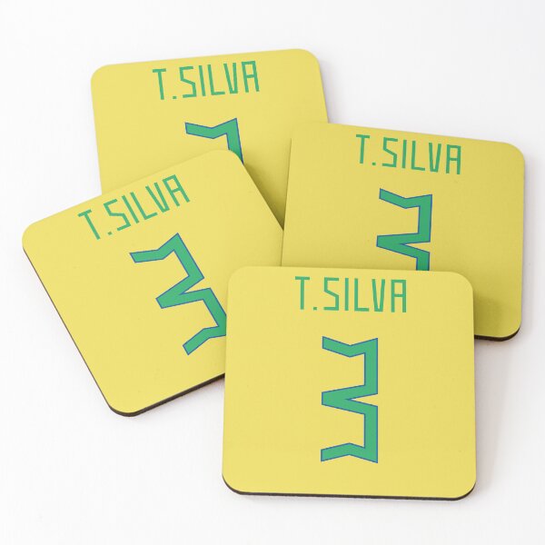 Item preview, Thiago Silva Brazil Home Jersey 2023 designed and sold by Alimator.