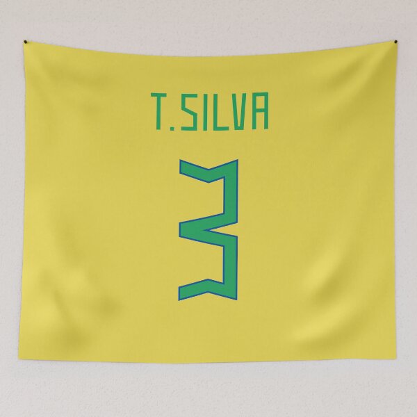 Item preview, Thiago Silva Brazil Home Jersey 2023 designed and sold by Alimator.
