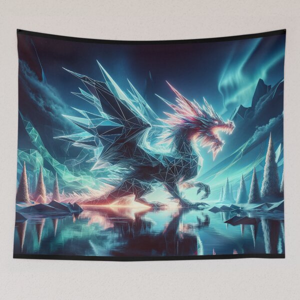 Item preview, Arctic Fury: Dragon's Luminous Roar designed and sold by Nick Seidel.