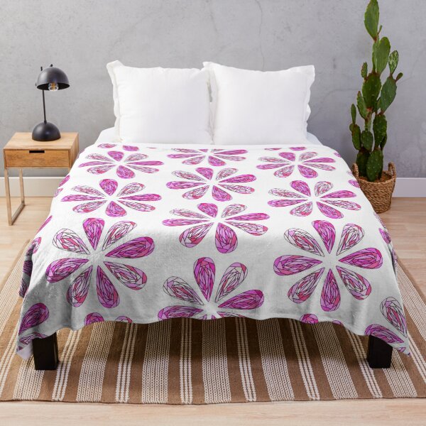 Item preview, Daisy Petals in Pinks and Purples designed and sold by inklets.