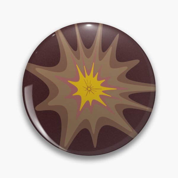 Item preview, Burgundy and Yellow Micro Stellate designed and sold by Tactux - Digital Artist.