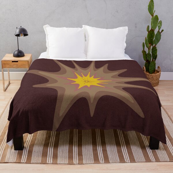 Item preview, Burgundy and Yellow Micro Stellate designed and sold by Tactux - Digital Artist.
