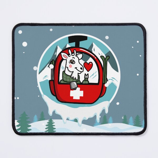 Item preview, Swiss mountain goat ski designed and sold by sianelliot.