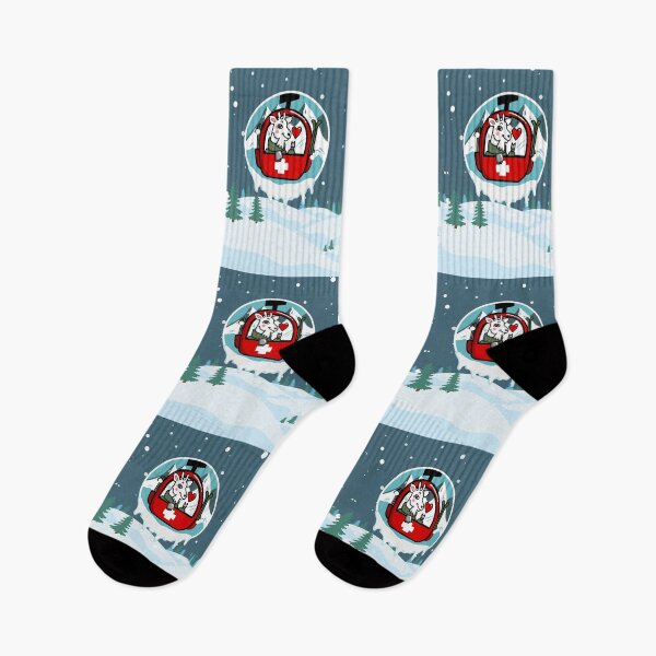 Item preview, Swiss mountain goat ski designed and sold by sianelliot.