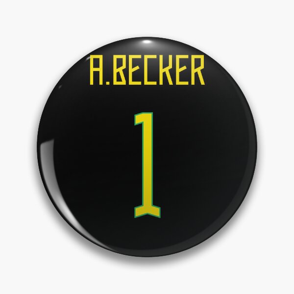 Item preview, Alisson Becker Brazil Home Jersey 2023 designed and sold by Alimator.