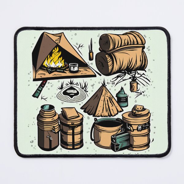 Aperçu de l'œuvre Cadeau Bushcraft - Conception bushcraft classique créée et vendue par rootztoforest.