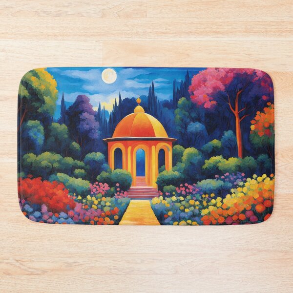 Item preview, Fauvist Haven: Moonlight Serenity designed and sold by ArtsyInventor.