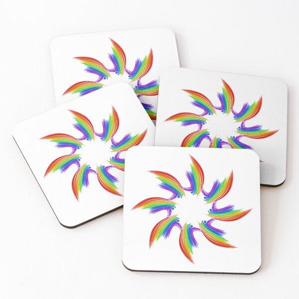 Item preview, rainbow star designed and sold by Meo Design.