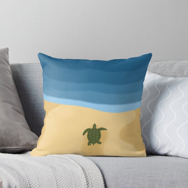 Item preview, Turtle on the beach on the way to the water designed and sold by pigletti-arts.