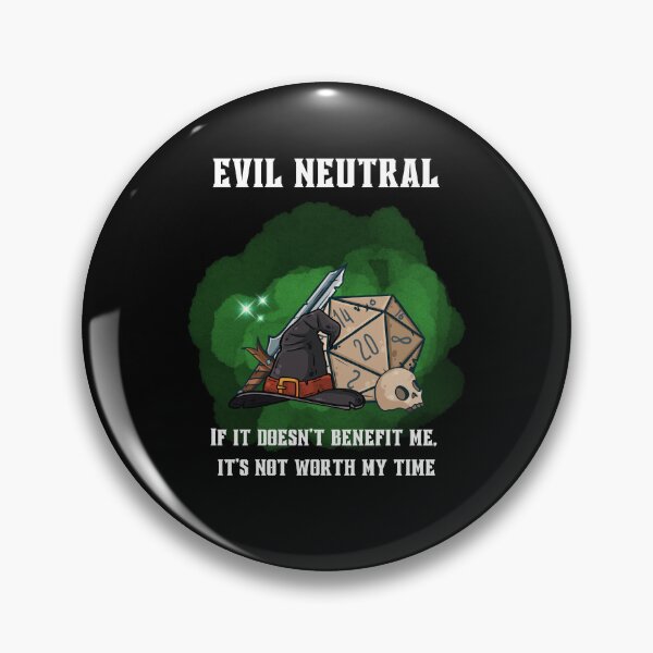 Item preview, Neutral evil alignment designed and sold by Kate :).