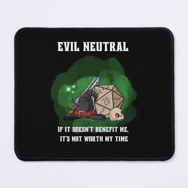 Item preview, Neutral evil alignment designed and sold by Kate :).
