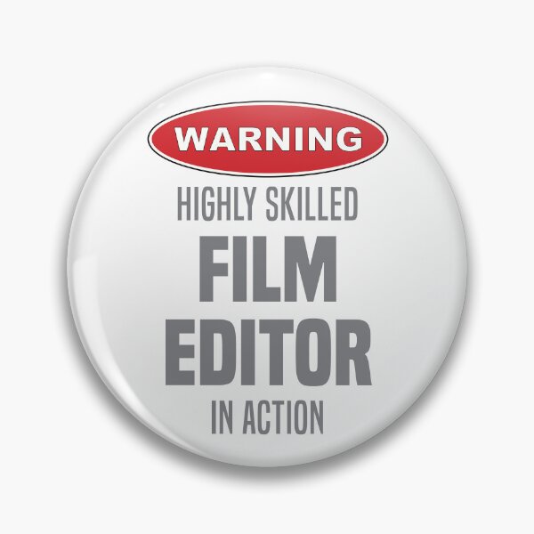 Item preview, Highly Skilled Film Editor in Action designed and sold by NermilioDesigns.