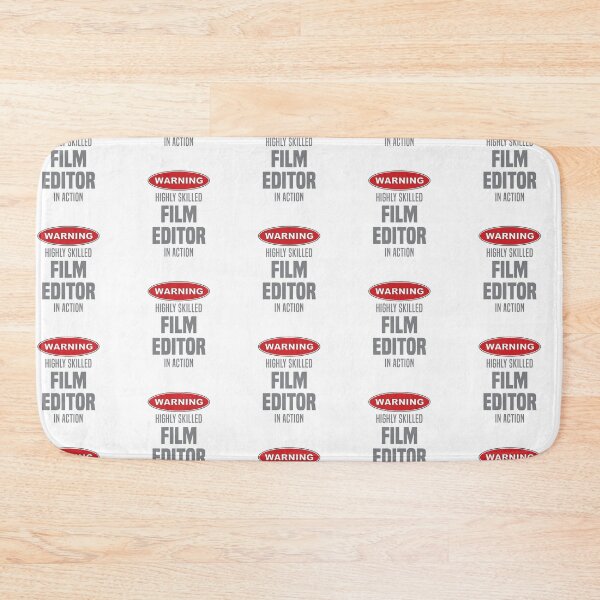 Item preview, Highly Skilled Film Editor in Action designed and sold by NermilioDesigns.