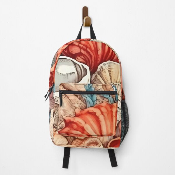 Item preview, Colorful Watercolor Seashells 3 designed and sold by mushizaman.