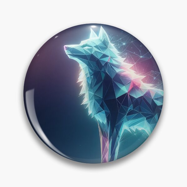Item preview, Celestial Canine: The Crystal Wolf designed and sold by Nick Seidel.